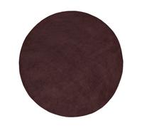 Ferm Living Alfombra tejida Stille redonda Dark pecan. Ø240 cm