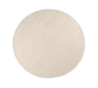 Ferm Living Alfombra tejida Stille redonda Off-white Ø240 cm