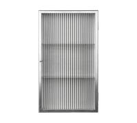 Ferm Living Aparador de pared Haze Reeded glass - stainless steel