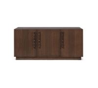 Ferm Living Aparador Unda 146x68x50 cm Roble manchado oscuro