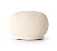 Ferm Living Asiento puff Rico pouf Wool bouclé offwhite