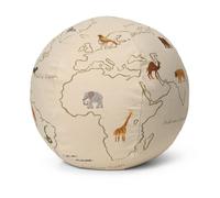 Ferm Living Asiento puff The world Offwhite