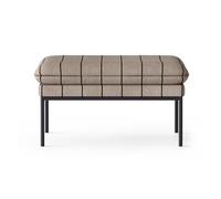 Ferm Living Asiento puffTurn pouf Pasadena (a rayas)