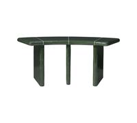 Ferm Living Banco Deya curved Dark green. 110x40x45.5 cm