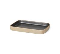 Ferm Living Bandeja decorativa Bon pequeña Beige-negro