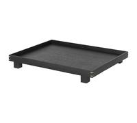 ferm LIVING - Bon Wooden Bandeja Multiusos de Madera Grande Roble Oscuro Tintado
