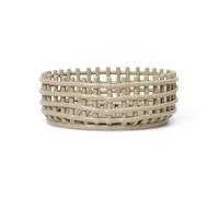 Ferm Living Bol Ceramic trenzado Cashmere