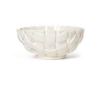 Ferm Living Bol Plait Ø24 cm Off white