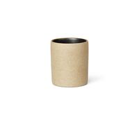 Ferm Living Bote pequeño Bon Beige-negro