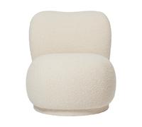 Ferm Living Butaca Lounge Rico lounge piccolo Nordic Bouclé-Off-white