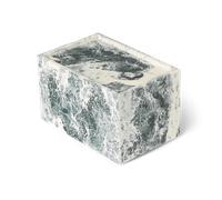 Ferm Living Caja de almacenamiento Mist 10x15 cm Emerald-off white