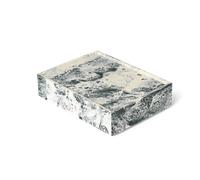 Ferm Living Caja de almacenamiento Mist 15x20 cm Emerald-off white