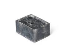 Ferm Living Caja de almacenamiento Mist 7.5x10 cm Charcoal
