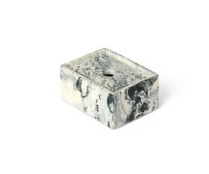 Ferm Living Caja de almacenamiento Mist 7.5x10 cm Emerald-off white