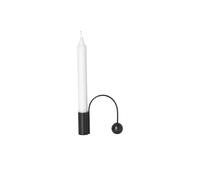 Ferm Living Candelabro Balance negro kronclaro