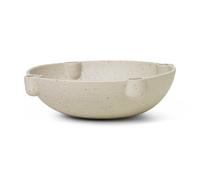 Ferm Living Candelabro de Adviento Bowl cerámica large Ø27 cm gris claro