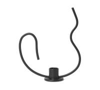 Ferm Living Candelabro Valse low Negro