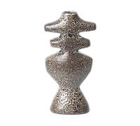 Ferm Living Candelabro Yara large Punto marrón