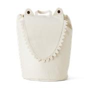 Ferm Living Cesta almacenaje Crocodile 30x50 cm Undyed