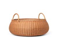Ferm Living Cesta Braided baja Natural