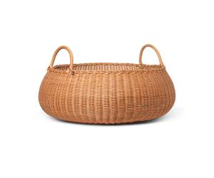 Ferm Living Cesta Braided baja Natural