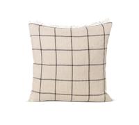Ferm Living Cojín Calm camel-black 48x48 cm