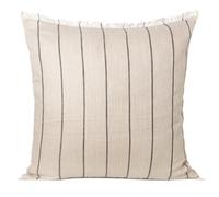 Ferm Living Cojín Calm camel-black 78x78 cm