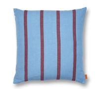 Ferm Living Cojín Grand 50x50 cm Faded blue-burgundy