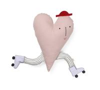 Ferm Living Cojín Heart Dusty rose