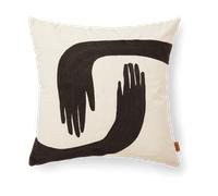 Ferm Living Cojín Pose 50x50 cm Coffee-undyed