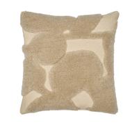 Ferm Living Cojín tufted Cilla Off-white-parchment. 50x50 cm