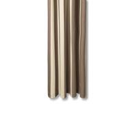 Ferm Living Cortina de baño Chambray Carob brown-parchment