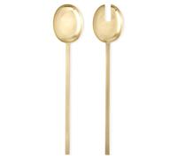 Ferm Living Cubiertos de ensalada Fein 2 piezas latón