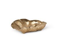 Ferm Living Cuenco decorativo Oyster 10.5 cm latón