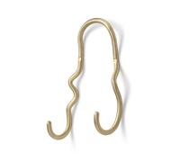 ferm LIVING - Curvature Double Hook Brass