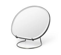 Ferm Living Espejo de mesa Pond Dark chrome