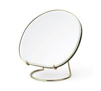 Ferm Living Espejo de mesa Pond Latón