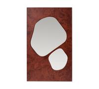 Ferm Living Espejo Folia Dark stained burl. 82 cm