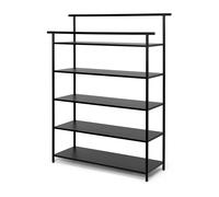 Ferm Living Estantería de suelo Dora Black