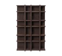 Ferm Living Estantería Tilem Roble teñido oscuro. 4x6