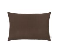 Ferm Living Funda de cojín Sen Dark chocolate. 40x60 cm