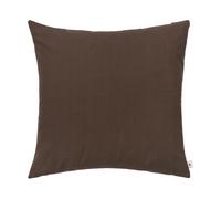 Ferm Living Funda de cojín Sen Dark chocolate. 50x50 cm