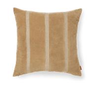 Ferm Living Funda de cojín Senti Stripe 50x50 cm Dark sand-linen