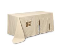 Ferm Living Funda de tela para casa bajo mesa Settle Offwhite