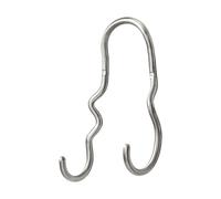 Ferm Living Gancho Curvature doble Stainless steel