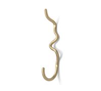 Ferm Living Gancho Curvature sencillo latón