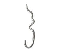 Ferm Living Gancho Curvature sencillo Stainless steel