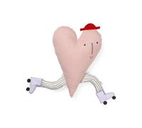 ferm LIVING - Heart Cushion Dusty Rose