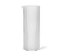 Ferm Living Jarra de leche Ripple 40 cl Frosted
