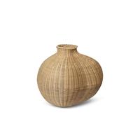 Ferm Living Jarrón de suelo trenzada Bola Natural